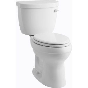 Kohler K 3609 TR HW1 CIMARRON Comfort Height 1.28 Elongated Toilet with Class Si