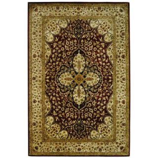 Handmade Persian Legend Red/ Beige Wool Rug (4 X 6)