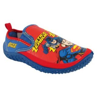 Toddler Boys Justice League Water Shoes   Red/Blue 9