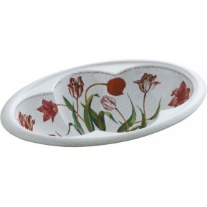 Kohler K 14173 0 FABLES & FLOWERS Fables and Flowers Self Rimming Lavatory