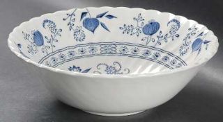 Johnson Brothers Blue Nordic 8 Round Vegetable Bowl, Fine China Dinnerware   Bl