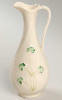 Belleek Pottery (Ireland) Shamrock 7 Typha Spill Vase, Fine China Dinnerware  