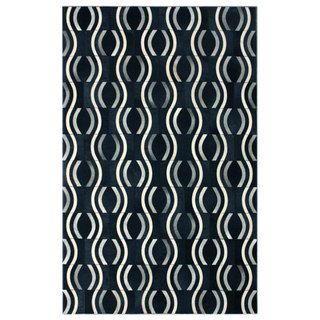 Nuloom Handmade Abstract Black Cowhide Leather Rug (5 X 8) (BlackPattern AbstractTip We recommend the use of a non skid pad to keep the rug in place on smooth surfaces.All rug sizes are approximate. Due to the difference of monitor colors, some rug colo