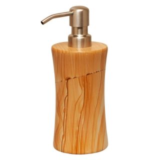 Designs By Marble Crafters Inc Vinca Soap Dispenser   Teak Stone Marble