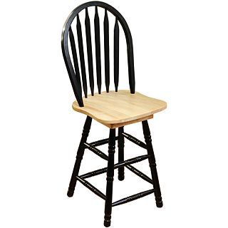 Arrowback Barstools, Black