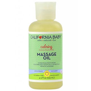 California Baby Calming 4.5 ounce Massage Oil