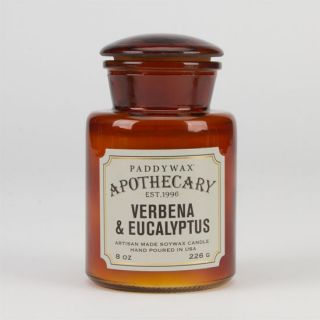 Verbena & Eucalyptus Apothecary Candle Orange One Size For Men 23915270