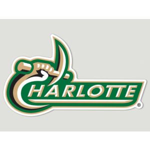 Charlotte 49ers Wincraft Die Cut Color Decal 8in X 8in