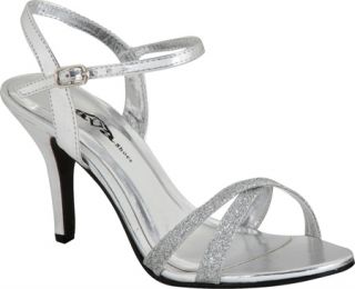 Womens Lava Shoes Honey   Silver Prom Shoes