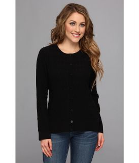 Pendleton Stitched Cardigan Womens Sweater (Black)