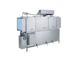 Jackson High Temperature Conveyor Type Dishwasher w/ 287 Racks Per Hour, NG