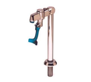 T&S Brass Double Pedestal Push Back Glass Filler w/ 1/2 in IPS Female Inlet
