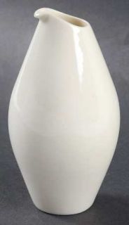 Castleton (USA) Museum White Creamer, Fine China Dinnerware   Eva Zeisel, All Wh