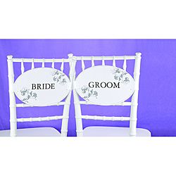 Wedding Party Chair Decorations