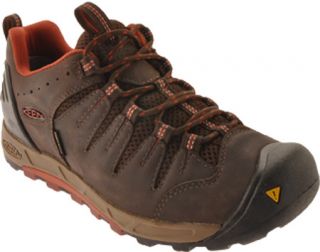 Mens Keen Bryce WP   Chocolate Brown/Burnt Henna Trail Shoes