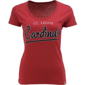 St. Louis Cardinals 47 Brand MLB Womens Fieldhouse T Shirt