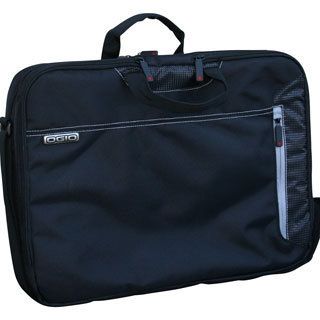 Ogio Technol Computer Briefcase (BlackWeight 2 poundsPockets Four (4) compartmentsCarrying strap 60 inch adjustable shoulder strapHandle two top handlesExterior dimensions 12.5 inches high x 17 inches wide x 4 inches thick )