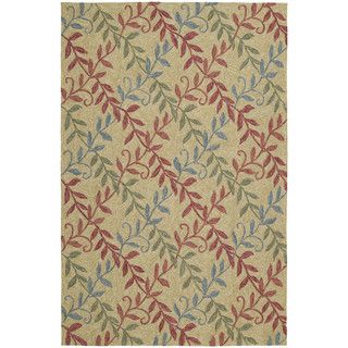 Fiesta Camel Indoor/ Outdoor Trellis Rug (50 X 76)