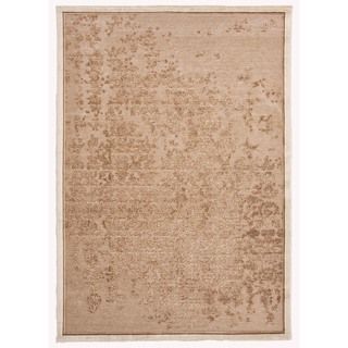 Modern Abstract Viscose/ Chenille Rug (2 X 3)