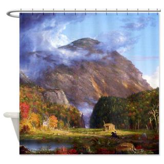  Thomas Cole A View Of The Mountain Pass Shower Cur  Use code FREECART at Checkout