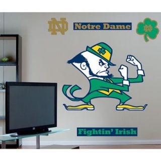 Fathead Notre Dame Fighting Irish Logo Wall D cor