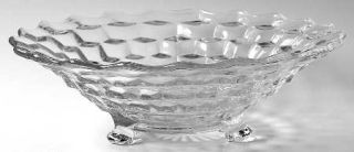 Fostoria American Clear (Stem #2056) Bowl Footed/3 Toed 10   Stem #2056,Clear,A