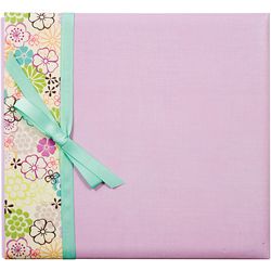 Colorbok Postbound Album With Ribbon