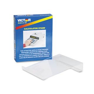 Victor Large Angled Acrylic Calculator Stand