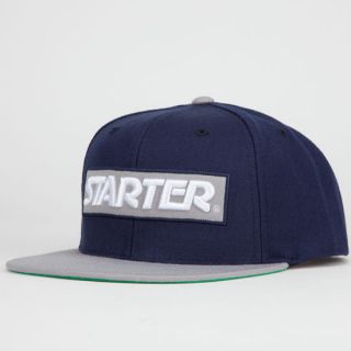2 Tone Label Mens Snapback Hat Navy Combo One Size For Men 222403211