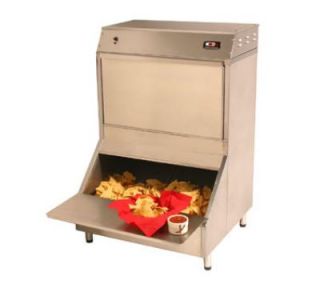 Carter Hoffmann Chip Warmer, First In / First Out, Gravity Feed, SS, 44 Gallons