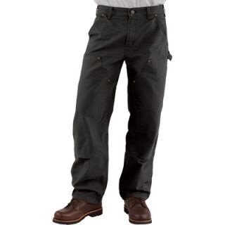 Carhartt Double Front Work Dungaree   50in. Waist x 32in. Inseam, Moss, Model#