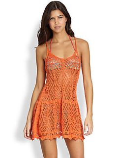 Cecilia Prado Tank Dress   Orange