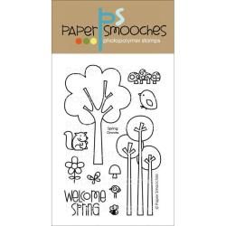 Paper Smooches 4 X6 Clear Stamps  Spring Groves