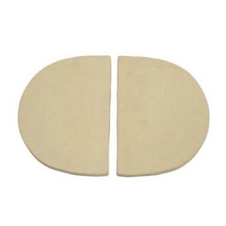 Primo Grills Ceramic Heat Deflector Plates for Oval Extra Large Barbecue Grill
