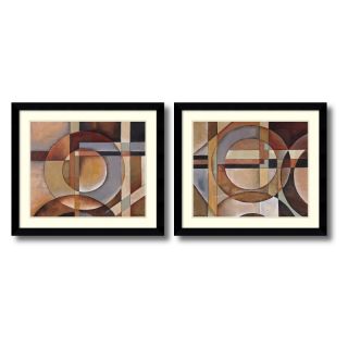 J and S Framing LLC Elements and Theories of Magic Framed Wall Art   Set of 2  