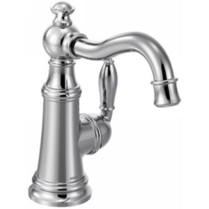 Moen S62101 Weymouth Chrome one handle high arc bar faucet