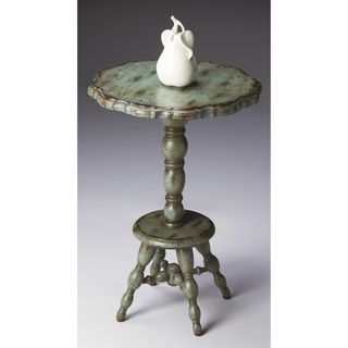 Country style Teal Accent Table