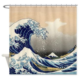  Japanese Tsunami Wave Shower Curtain  Use code FREECART at Checkout