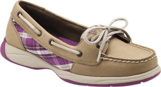 Womens Sperry Top Sider Laguna   Linen/Berry Plaid/Berry Casual Shoes