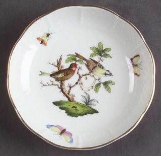Herend Rothschild Bird (Ro) 4 Ashtray, Fine China Dinnerware   Bird, Floral, In