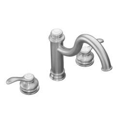 Kohler K 12230 g Brushed Chrome Fairfax High Spout Kitchen Sink Faucet With Lever Handles