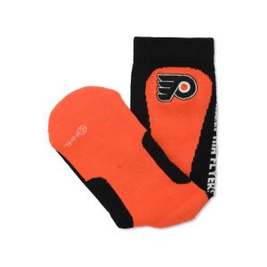 Philadelphia Flyers Color Block Wordmark Socks