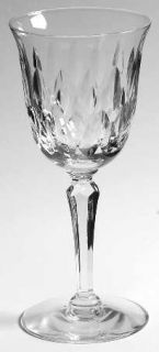 Tiffin Franciscan Princess Wine Glass   Stem #17683, Cut