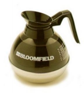 Bloomfield Plastic & Stainless Unbreakable Decanter w/ Black Handle