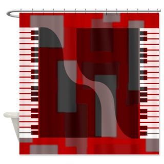  Twin Pianos Music Shower Curtain  Use code FREECART at Checkout