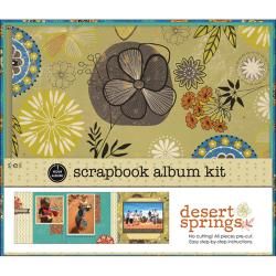 1 Hour Album Scrapbook Kit 8x8in desert Spring
