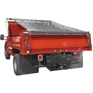 TruckStar Dump Tarp Roller Kit   7 1/2Fft. x 18ft. Mesh Tarp, Model# DTR7518