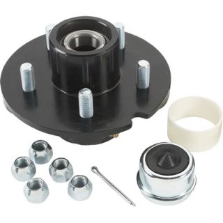 Ultra Tow Ultra Pack Trailer Hub   5 on 4 1/2in. 1750 lb. Capacity