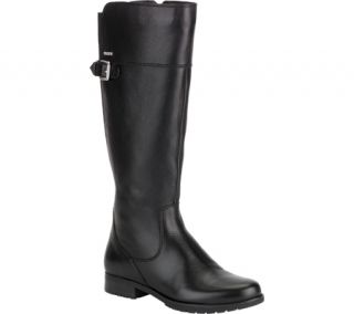 Womens Rockport Tristina Panel Riding Boot   Black Leather Boots