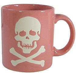 Waechtersbach Pink Skull Mugs (set Of 4) (PinkMaterials CeramicCapacity 12 ounces Dimensions 3.75 inches highCare instructions Dishwasher and microwave safe )